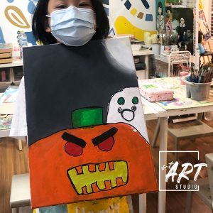 Therapeutic Art Growth Halloween Painting